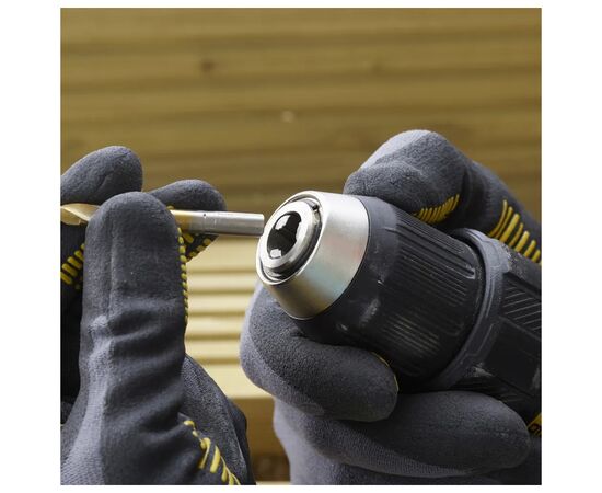 Шуруповерт Stanley FatMax, Li-lon 18V, 2x4Ah, 60 Нм, 0-600/1900 об/мин, 3.3 кг, кейс (SBD710M2K), изображение 7 Шуруповерт Stanley FatMax, Li-lon 18V, 2x4Ah, 60 Нм, 0-600/1900 об/мин, 3.3 кг, кейс (SBD710M2K), изображение 7