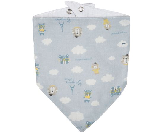 Слюнявчик Canpol babies Bonjour Paris 2 шт Голубой (26/900_blu), изображение 3 Слюнявчик Canpol babies Bonjour Paris 2 шт Голубой (26/900_blu), изображение 3