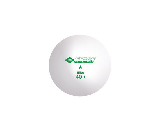 М'ячик для теніса Donic Elite 1* 40+ 6шт (608510)