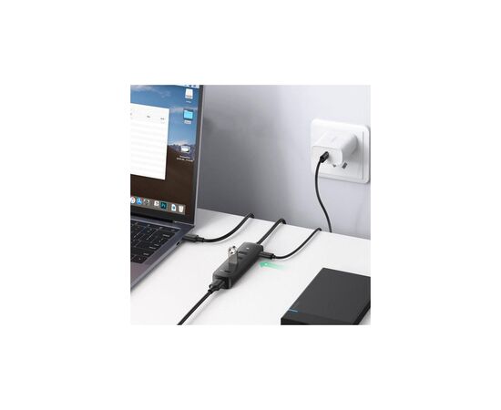 Концентратор Ugreen CM416 4-port 1.0m USB2.0 active (80657), изображение 2 Концентратор Ugreen CM416 4-port 1.0m USB2.0 active (80657), изображение 2