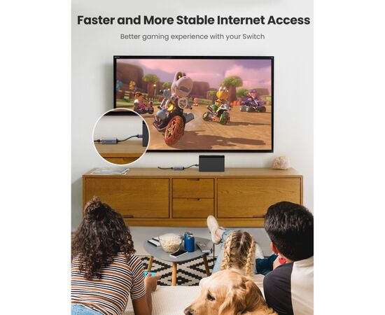 Переходник USB 3.0 to Ethernet RJ45 1000 Mb CM209 Ugreen (50922), изображение 4