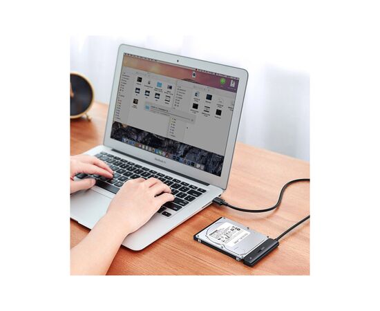 Переходник USB 3.0 Type-C to SATA III (F) CM321 Ugreen (70610), изображение 5 Переходник USB 3.0 Type-C to SATA III (F) CM321 Ugreen (70610), изображение 5