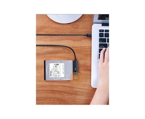 Переходник USB 3.0 Type-C to SATA III (F) CM321 Ugreen (70610), изображение 8 Переходник USB 3.0 Type-C to SATA III (F) CM321 Ugreen (70610), изображение 8