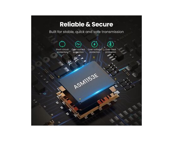 Переходник USB 3.0 Type-А to SATA III (F) CM321 Ugreen (70609), изображение 6 Переходник USB 3.0 Type-А to SATA III (F) CM321 Ugreen (70609), изображение 6