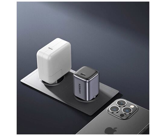 Зарядное устройство Ugreen 20W USB C PD Nexode mini Charger CD318 (90664), изображение 4 Зарядное устройство Ugreen 20W USB C PD Nexode mini Charger CD318 (90664), изображение 4