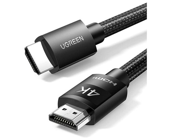 Кабель мультимедийный HDMI to HDMI 3.0m V2.0 Cafule 4K HD119 Ugreen (40102)