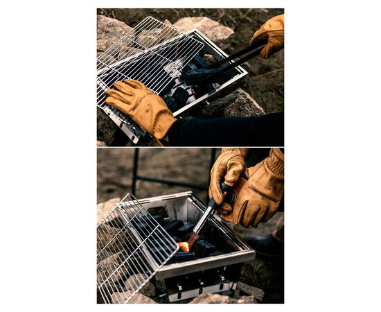 Гриль-барбекю Naturehike Mini Picnic BBQ Grill NH20CJ006 Сталь (6927595767672), изображение 5 Гриль-барбекю Naturehike Mini Picnic BBQ Grill NH20CJ006 Сталь (6927595767672), изображение 5