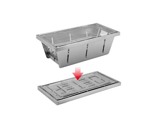 Гриль-барбекю Naturehike Mini Picnic BBQ Grill NH20CJ006 Сталь (6927595767672)