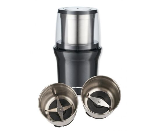 Кофемолка HEINNER HCG-200DGIX2, изображение 2 Кофемолка HEINNER HCG-200DGIX2, изображение 2