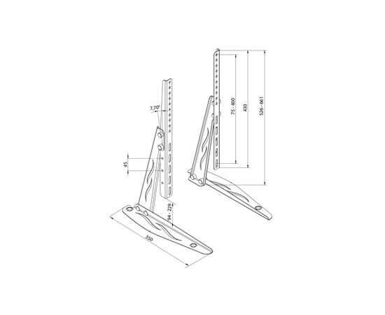 Кронштейн KSL SF-01, изображение 3 Кронштейн KSL SF-01, изображение 3