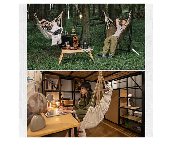 Гамак Naturehike NH22DC003 Beige (6927595707227), изображение 7 Гамак Naturehike NH22DC003 Beige (6927595707227), изображение 7