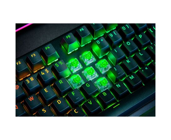 Клавиатура Razer BlackWidow V4 PRO Green Switch USB UA Black (RZ03-04680100-R3M1), изображение 8 Клавиатура Razer BlackWidow V4 PRO Green Switch USB UA Black (RZ03-04680100-R3M1), изображение 8