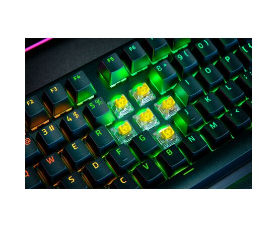 Клавиатура Razer BlackWidow V4 PRO Yellow Switch USB UA Black (RZ03-04681800-R3M1), изображение 6 Клавиатура Razer BlackWidow V4 PRO Yellow Switch USB UA Black (RZ03-04681800-R3M1), изображение 6