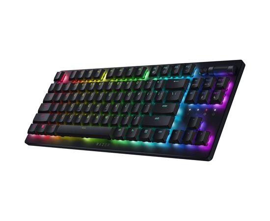 Клавиатура Razer DeathStalker V2 Pro TKL Wireless/Bluetooth Red Switch UA Black (RZ03-04370800-R3R1), изображение 2 Клавиатура Razer DeathStalker V2 Pro TKL Wireless/Bluetooth Red Switch UA Black (RZ03-04370800-R3R1), изображение 2