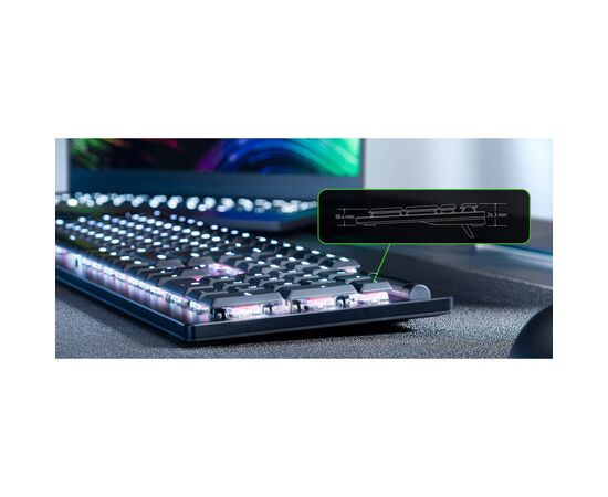Клавиатура Razer DeathStalker V2 Red Switch USB UA Black (RZ03-04500100-R3M1), изображение 6 Клавиатура Razer DeathStalker V2 Red Switch USB UA Black (RZ03-04500100-R3M1), изображение 6
