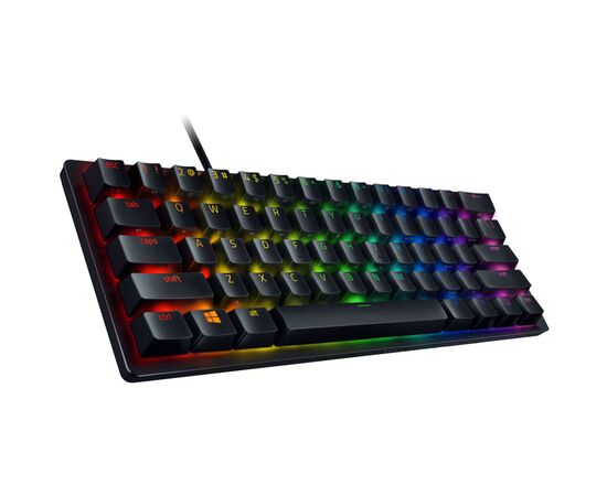 Клавиатура Razer Huntsman mini Analog Optical switch USB UA Black (RZ03-04340100-R3M1), изображение 2 Клавиатура Razer Huntsman mini Analog Optical switch USB UA Black (RZ03-04340100-R3M1), изображение 2