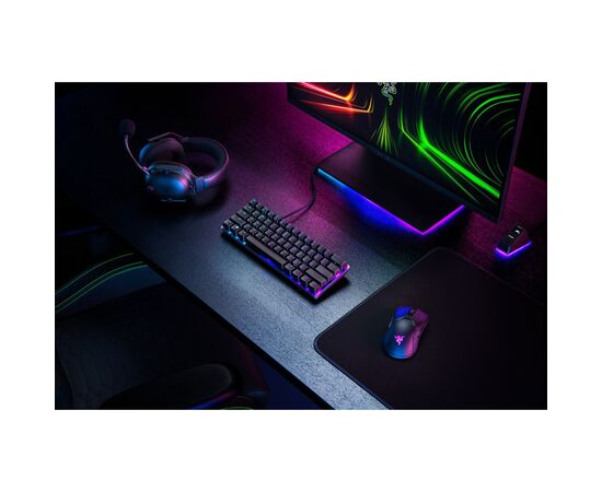 Клавиатура Razer Huntsman mini Analog Optical switch USB UA Black (RZ03-04340100-R3M1), изображение 6 Клавиатура Razer Huntsman mini Analog Optical switch USB UA Black (RZ03-04340100-R3M1), изображение 6