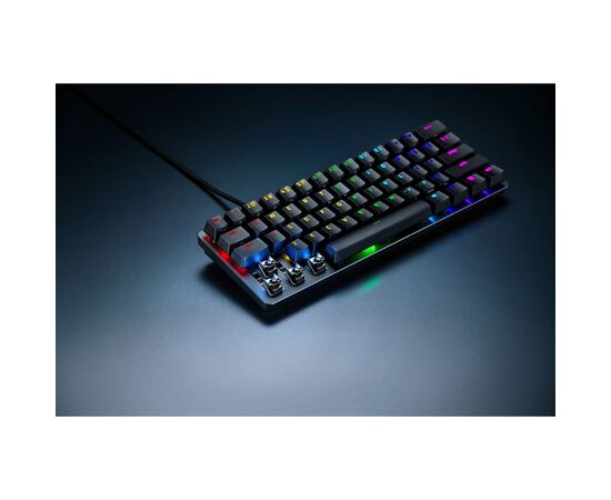 Клавиатура Razer Huntsman mini Analog Optical switch USB UA Black (RZ03-04340100-R3M1), изображение 7 Клавиатура Razer Huntsman mini Analog Optical switch USB UA Black (RZ03-04340100-R3M1), изображение 7