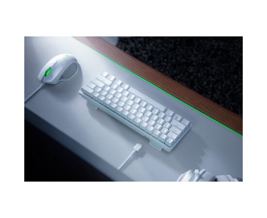 Клавиатура Razer Huntsman mini Mercury Red Switch USB RU White (RZ03-03392200-R3R1), изображение 4 Клавиатура Razer Huntsman mini Mercury Red Switch USB RU White (RZ03-03392200-R3R1), изображение 4