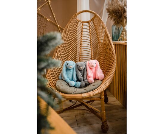 М'яка іграшка Tigres Зайчик Lovely blue (ЗА-0064), зображення 3 М'яка іграшка Tigres Зайчик Lovely blue (ЗА-0064), зображення 3