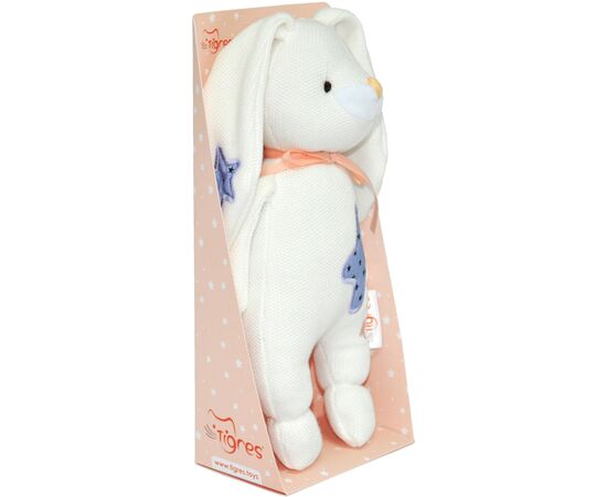 Мягкая игрушка Tigres Зайчик Star (ЗА-0061), изображение 2 Мягкая игрушка Tigres Зайчик Star (ЗА-0061), изображение 2