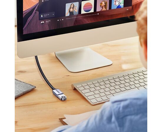 Дата кабель USB 3.0 AM/AF 2.0m US115 Black Ugreen (10497), изображение 8