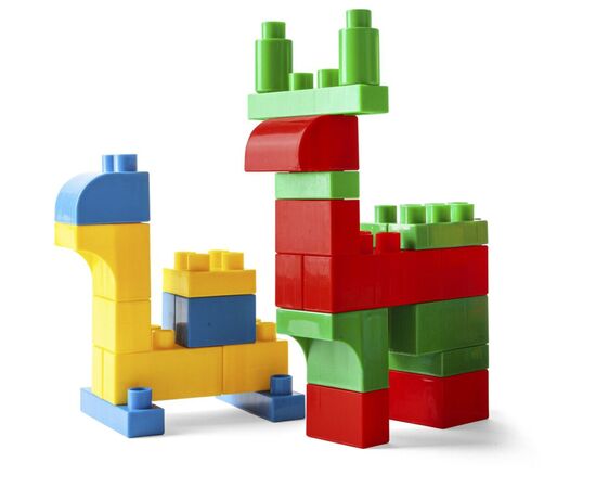Конструктор Wader Kids Blocks 50 элементов (41294), изображение 2 Конструктор Wader Kids Blocks 50 элементов (41294), изображение 2