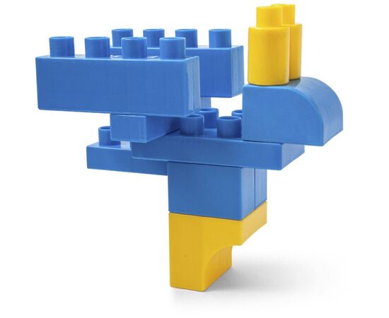 Конструктор Wader Kids Blocks 70 элементов в банке (41295), изображение 2 Конструктор Wader Kids Blocks 70 элементов в банке (41295), изображение 2