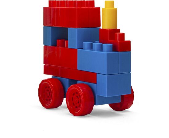Конструктор Wader Kids Blocks 70 элементов в банке (41295), изображение 3 Конструктор Wader Kids Blocks 70 элементов в банке (41295), изображение 3