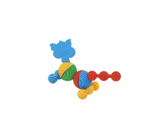 Конструктор Wader Funny blocks - 58 шт (большая банка) (41970), изображение 3 Конструктор Wader Funny blocks - 58 шт (большая банка) (41970), изображение 3