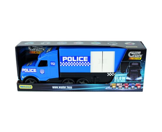 Спецтехника Wader Magic Truck авто полиция (36200), изображение 2 Спецтехника Wader Magic Truck авто полиция (36200), изображение 2