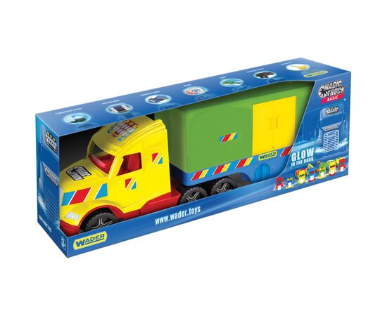 Спецтехника Wader Magic Truck Basic фургон (36310), изображение 2 Спецтехника Wader Magic Truck Basic фургон (36310), изображение 2