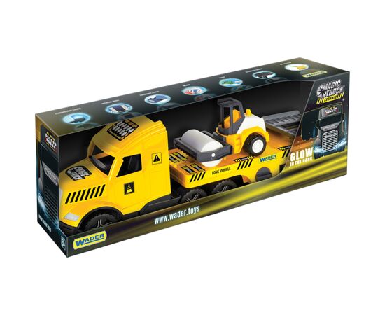 Спецтехника Wader Magic Truck Technic с котком (36450), изображение 2 Спецтехника Wader Magic Truck Technic с котком (36450), изображение 2