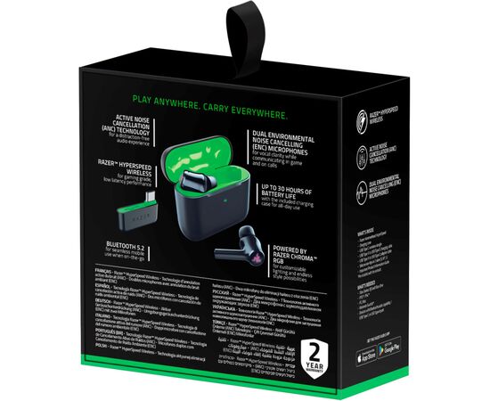 Наушники Razer Hammerhead Hyperspeed (RZ12-03820200-R3G1), изображение 8 Наушники Razer Hammerhead Hyperspeed (RZ12-03820200-R3G1), изображение 8