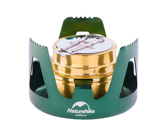 Пальник Naturehike NH Alcohol Burner steel NH18L001-T Green (6927595725696)