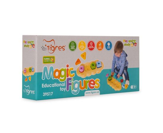 Развивающая игрушка Tigres Магические фигурки 8 элементов в коробке (39517), изображение 2 Развивающая игрушка Tigres Магические фигурки 8 элементов в коробке (39517), изображение 2