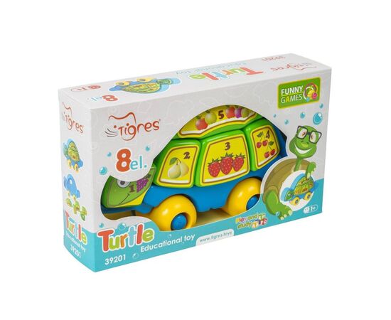 Развивающая игрушка Tigres Черепаха-Умняха (39201), изображение 3 Развивающая игрушка Tigres Черепаха-Умняха (39201), изображение 3