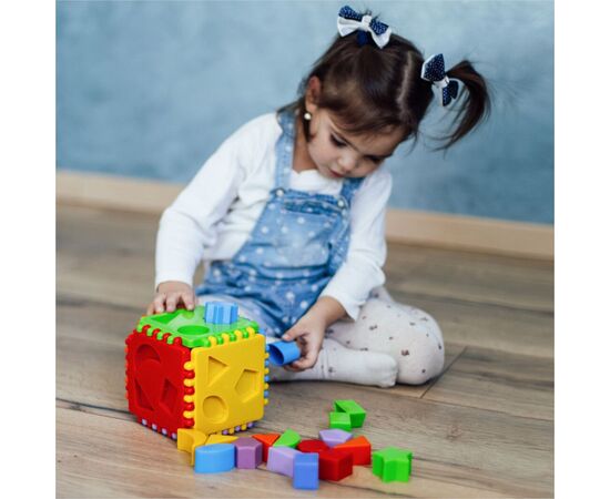 Развивающая игрушка Tigres сортер Educational cube 64 элемента (39781), изображение 4 Развивающая игрушка Tigres сортер Educational cube 64 элемента (39781), изображение 4