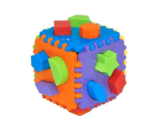 Розвиваюча іграшка Tigres сортер Educational cube 64 елемента (39781)