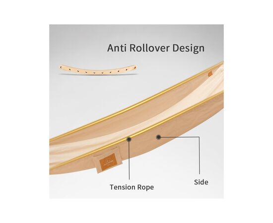 Гамак Naturehike NH20DC001 Бавовна Коричневий (6927595770429), изображение 3 Гамак Naturehike NH20DC001 Бавовна Коричневий (6927595770429), изображение 3
