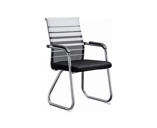 Офісне крісло GT Racer B-4029 White/Gray/Black