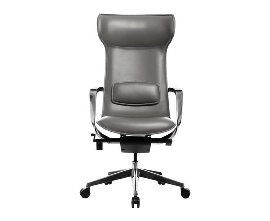Офисное кресло GT Racer X-003F LEATHER Dark Gray, изображение 2 Офисное кресло GT Racer X-003F LEATHER Dark Gray, изображение 2