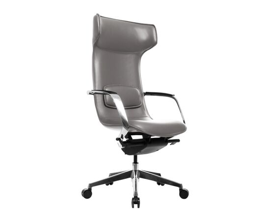 Офисное кресло GT Racer X-003F LEATHER Dark Gray