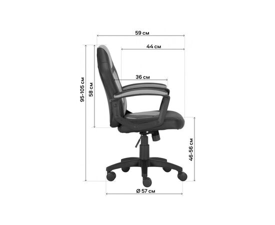 Кресло игровое GT Racer X-1414 Black/Pink, изображение 10 Кресло игровое GT Racer X-1414 Black/Pink, изображение 10