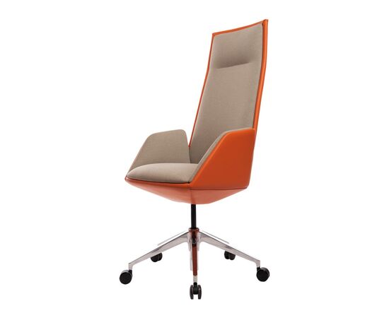 Офисное кресло GT Racer X-1916 FABRIC Orange/Flaxen, изображение 4 Офисное кресло GT Racer X-1916 FABRIC Orange/Flaxen, изображение 4
