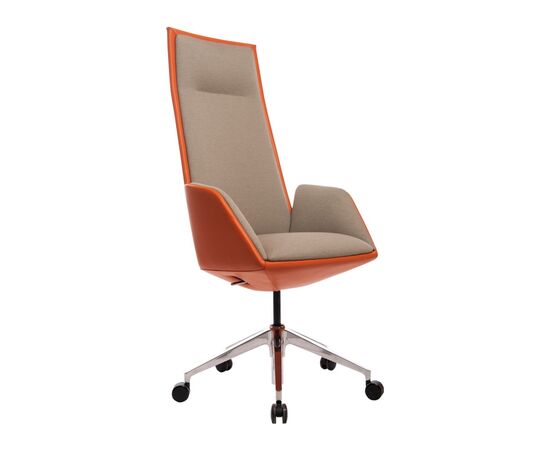 Офисное кресло GT Racer X-1916 FABRIC Orange/Flaxen