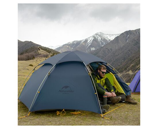 Палатка Naturehike двомісний Cloud Peak 2 2 NH19K240-Y 15D темно-синій (6927595736326), изображение 8 Палатка Naturehike двомісний Cloud Peak 2 2 NH19K240-Y 15D темно-синій (6927595736326), изображение 8