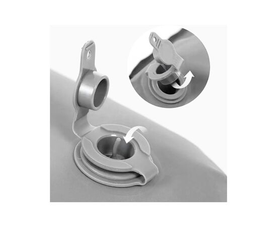 Матрас надувной Naturehike NH19QD010 200 х 140 см Grey (6927595773963), изображение 4 Матрас надувной Naturehike NH19QD010 200 х 140 см Grey (6927595773963), изображение 4