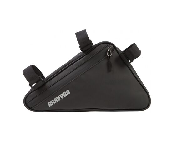 Велосумка нарамна Bravvos QJ-101 Black (BIB-062)