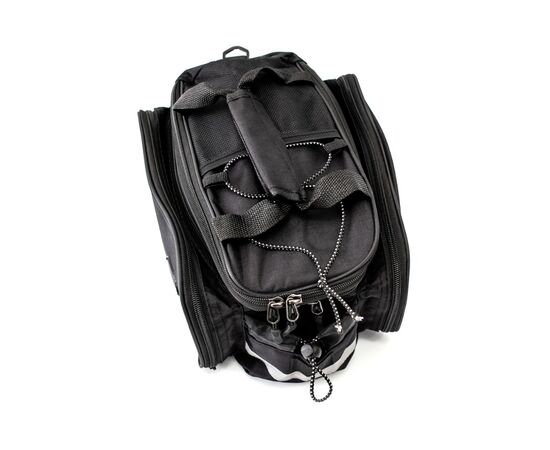 Велосумка на багажник Bravvos DT-001 30 x 21 x 17 см Black (BIB-041), изображение 4 Велосумка на багажник Bravvos DT-001 30 x 21 x 17 см Black (BIB-041), изображение 4